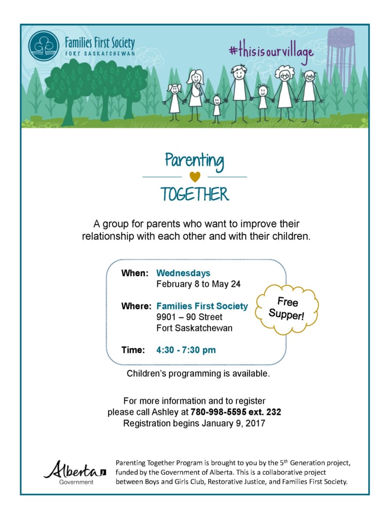 Parenting Together Group - Community Initiatives Against Family Violence